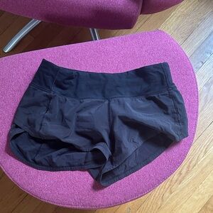 Lululemon Athletica Black Athletic Shorts